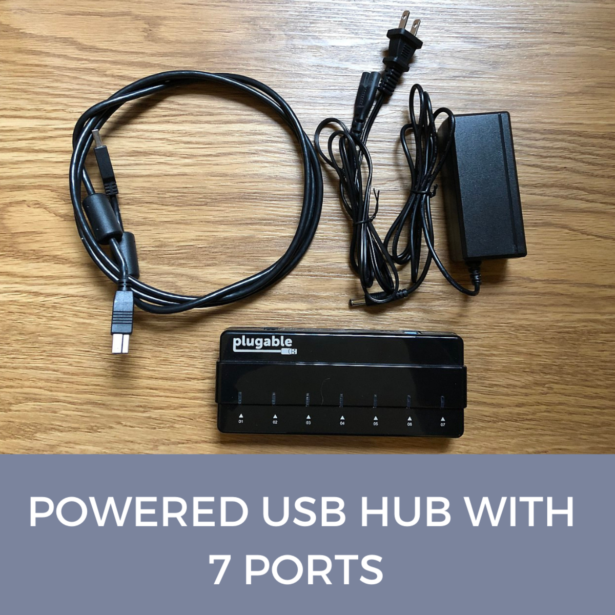 usb 2.0 4 port external hub adapter for pc mac desktop laptop notebook pc